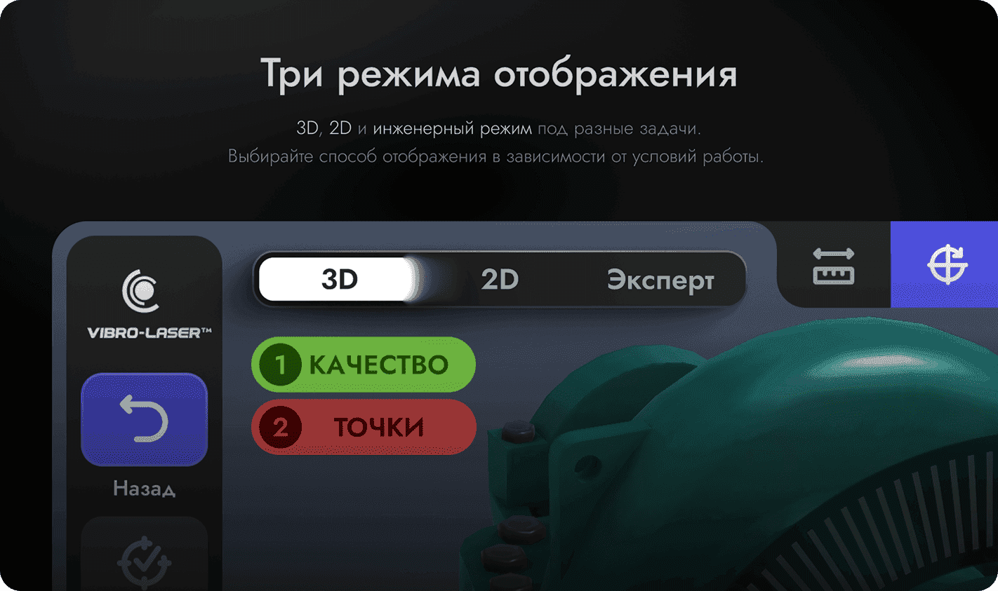 три режима отображения