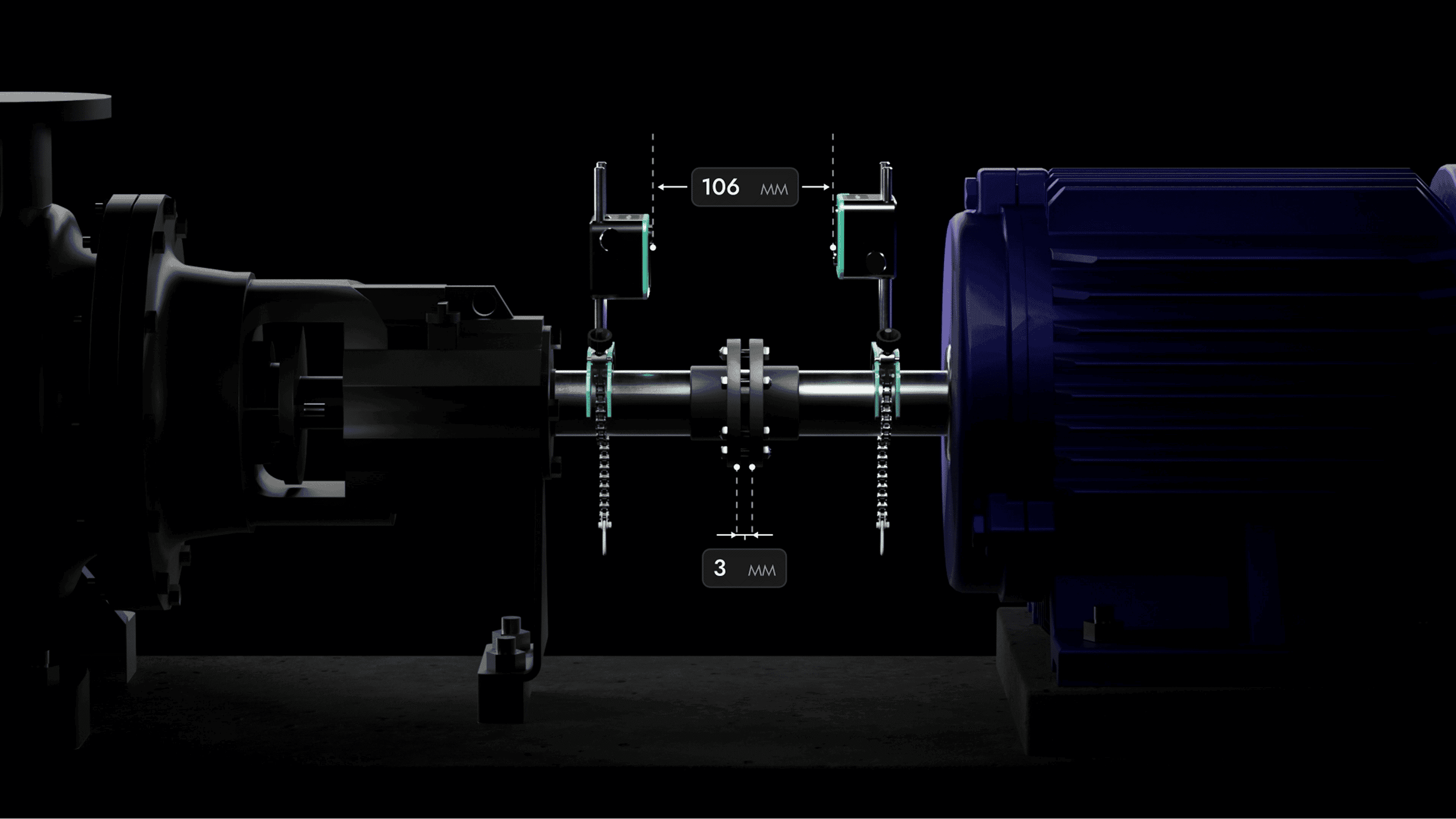 Автоконтроль зазора при центровке